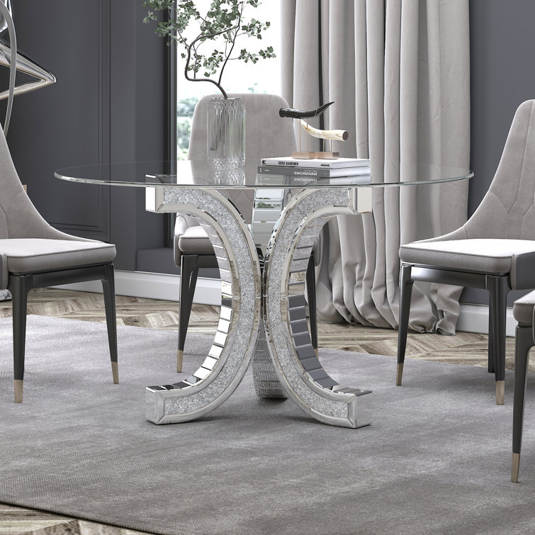 Damro glass cheap dining table price